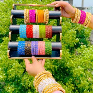 সুন্দরী চুড়ির কম্বো সেট (আলনা সহ)